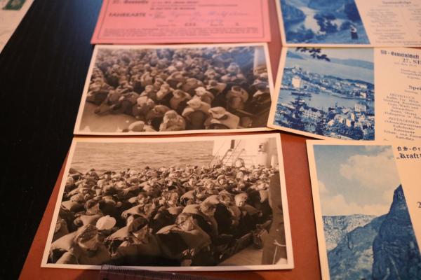 10 teiliges Konvolut - KDF Seereise Nr. 27 Monte Olivia  1935